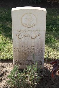 Ismailia War Memorial Cemetery - Muhammad Yamin Khan, 